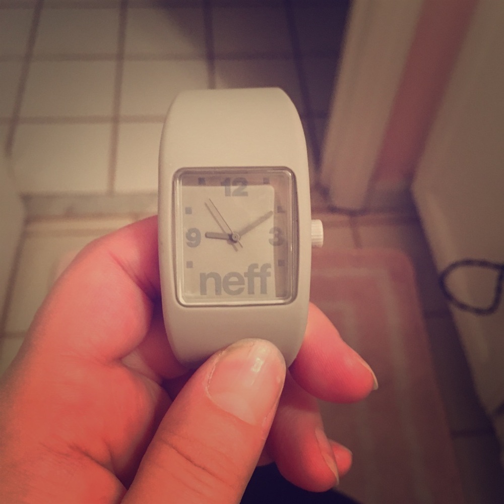 Neff Silicone Watch - Grey